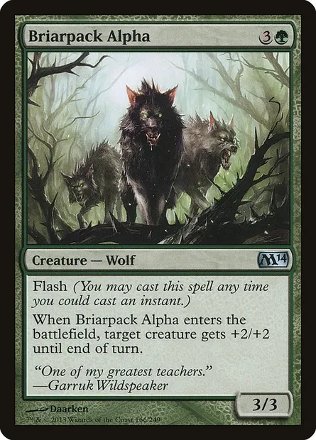 Briarpack Alpha, Magic card M14 166 — Magic 2014 set