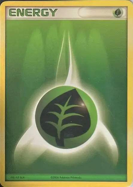Énergie Plante, carte Pokémon LGP FFE-9JT-SUX — extension League Promos