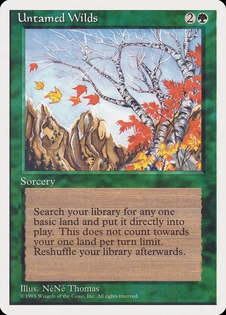 Untamed Wilds, Magic card RQS 43 — Rivals Quick Start Set set