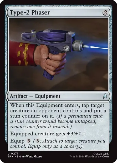 Type-2 Phaser, Magic card TRK 271 — Star Trek set