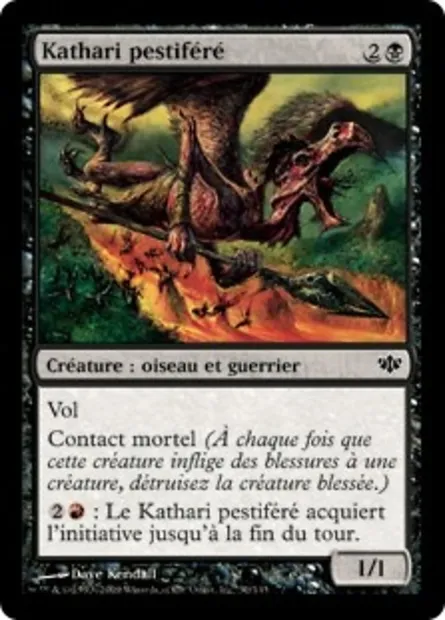 Kathari pestiféré, carte Magic CON 50 — extension Conflux