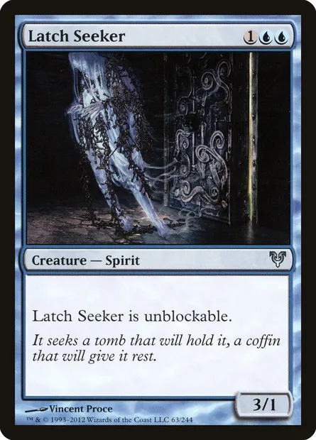 Latch Seeker, Magic card AVR 63 — Avacyn Restored set