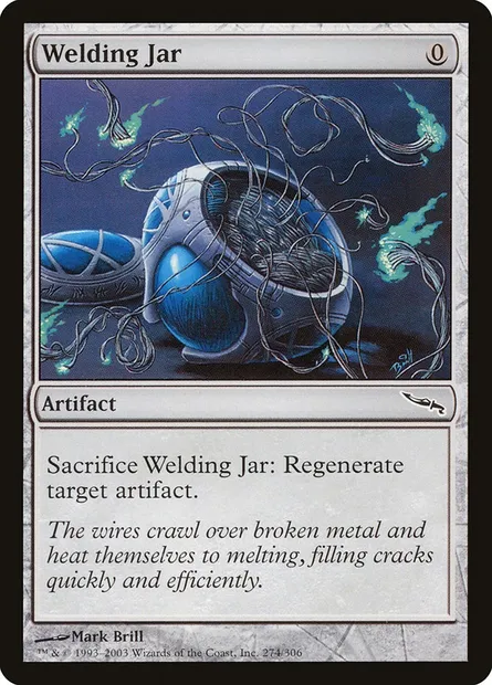 Jarre à souder, carte Magic MRD 274 — extension Mirrodin