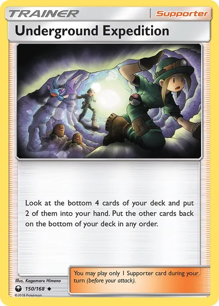 Underground Expedition, Pokémon card CES 150 — Celestial Storm set