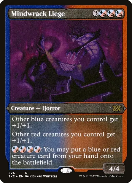 Mindwrack Liege, Magic card 2X2 526 — Double Masters 2022 set