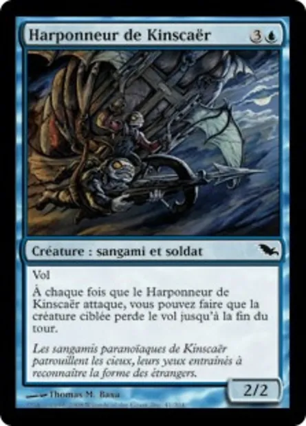 Harponneur de Kinscaër, carte Magic SHM 41 — extension Sombrelande