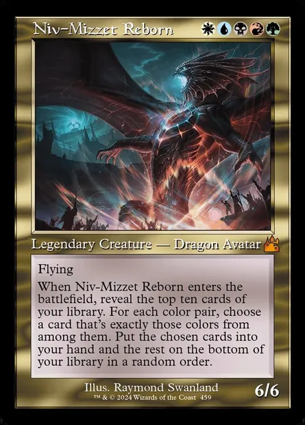 Niv-Mizzet Reborn, Magic card RVR 459 — Ravnica Remastered set