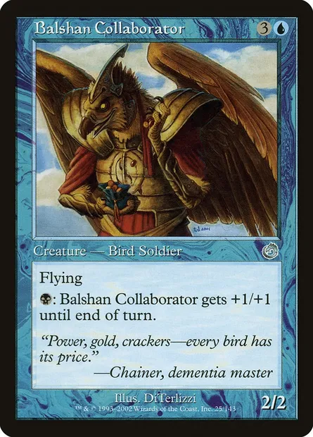 Balshan Collaborator, Magic card TOR 25 — Torment set