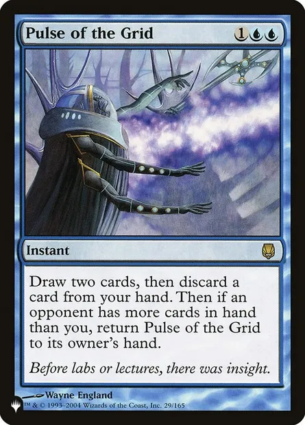Pulse of the Grid, Magic card PLST DST-29 — The List set