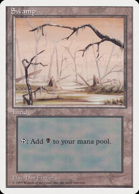 Swamp, Magic card RQS 58 — Rivals Quick Start Set set