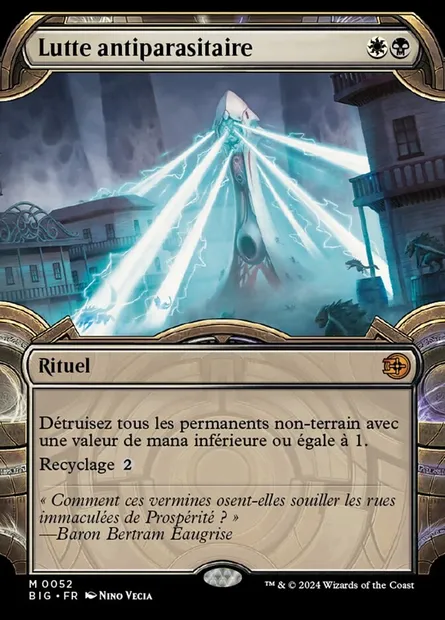 Lutte antiparasitaire, carte Magic BIG 52 — extension The Big Score