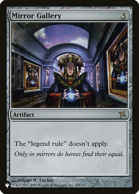 Mirror Gallery, Magic card PLST BOK-154 — The List set