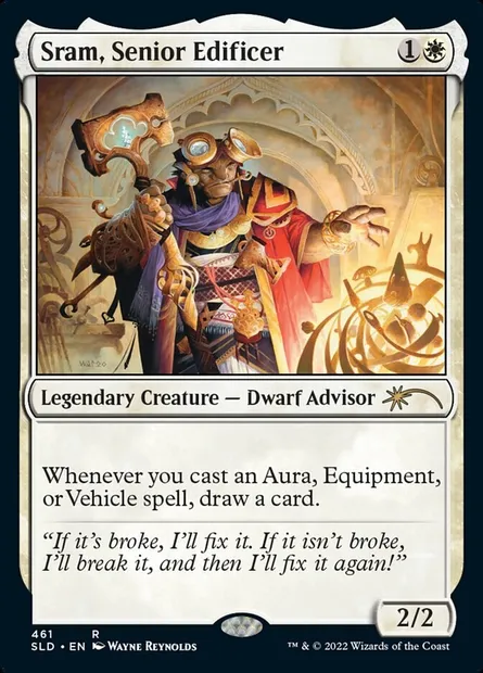 Sram, Senior Edificer, Magic card SLD 461 — Secret Lair Drop set