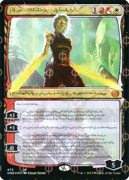 Nahiri, the Unforgiving, Magic card ONE 472 — Phyrexia: All Will Be One set