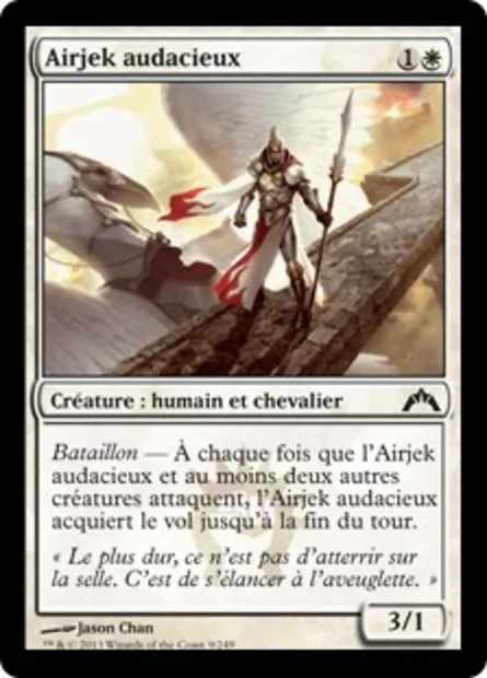 Airjek audacieux, carte Magic GTC 9 — extension Insurrection