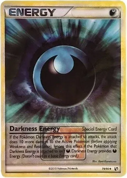 Énergie Obscurité, carte Pokémon LGP 079-3 — extension League Promos