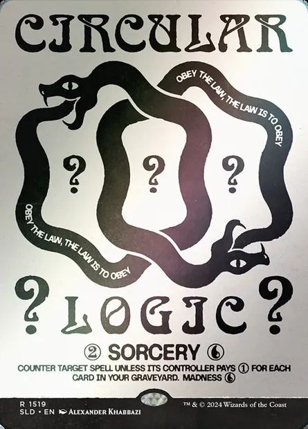 Circular Logic, Magic card SLD 1519★ — Secret Lair Drop set