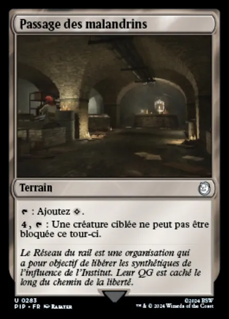 Passage des malandrins, carte Magic PIP 283 — extension Fallout