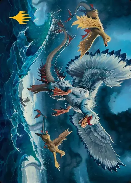 Sunderflock // Sunderflock, Magic card AECL 11 — Lorwyn Eclipsed Art Series set