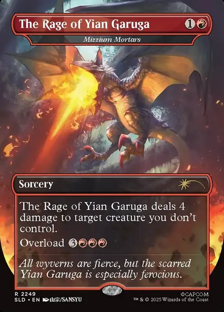 Mizzium Mortars, Magic card SLD 2249 — Secret Lair Drop set