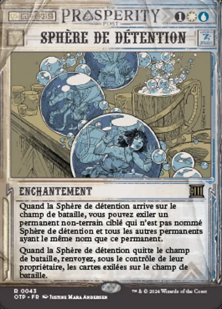 Sphère de détention, carte Magic OTP 43 — extension Breaking News