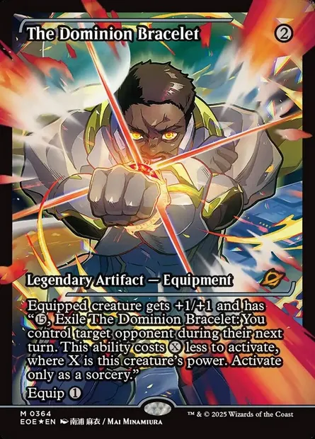 The Dominion Bracelet, Magic card EOE 364 — Edge of Eternities set