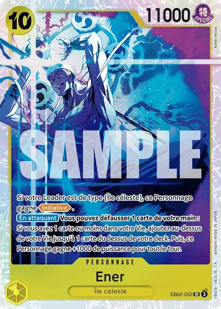 Ener, carte One Piece EB02-052 — extension Anime 25th Collection