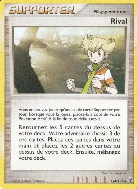 Rival, carte Pokémon SW 124 — extension Merveilles Secrètes