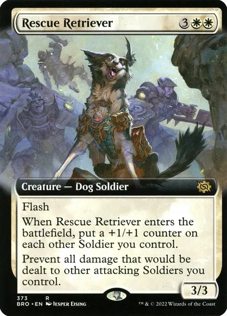 Rescue Retriever, Magic card BRO 373 — The Brothers' War set