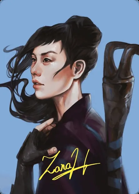 Yuriko, the Tiger's Shadow // Yuriko, the Tiger's Shadow, Magic card ACMM 62 — Commander Masters Art Series set