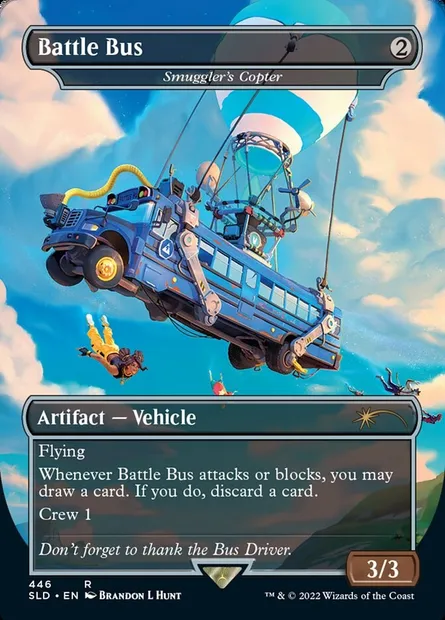 Smuggler's Copter, Magic card SLD 446 — Secret Lair Drop set