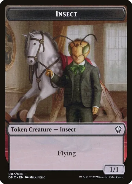 Insect, Magic card TDMU 7 — Dominaria United Tokens set