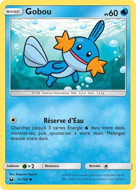 Gobou, carte Pokémon CES 32 — extension Tempête Céleste