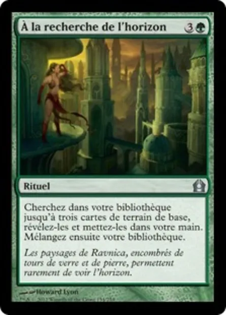 À la recherche de l'horizon, carte Magic RTR 134 — extension Retour à Ravnica