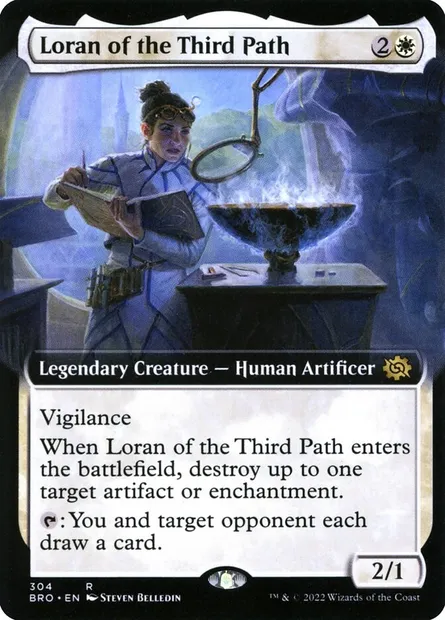 Loran of the Third Path, Magic card BRO 304 — The Brothers' War set