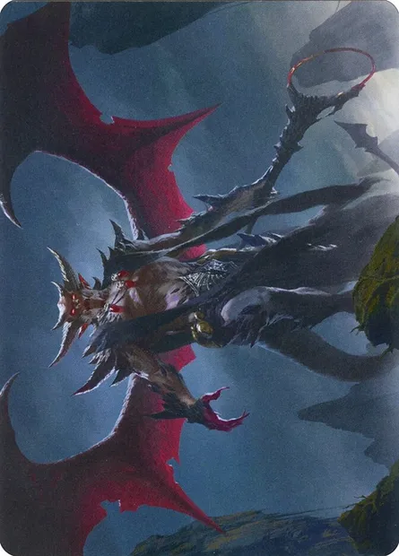 Taborax, Hope's Demise // Taborax, Hope's Demise, carte Magic AZNR 63 — extension Zendikar Rising Art Series