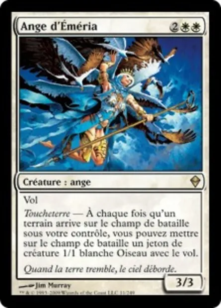 Ange d'Éméria, carte Magic ZEN 11 — extension Zendikar