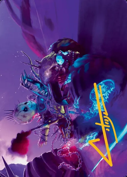 Pactdoll Terror // Pactdoll Terror, carte Magic ADFT 21 — extension Aetherdrift Art Series