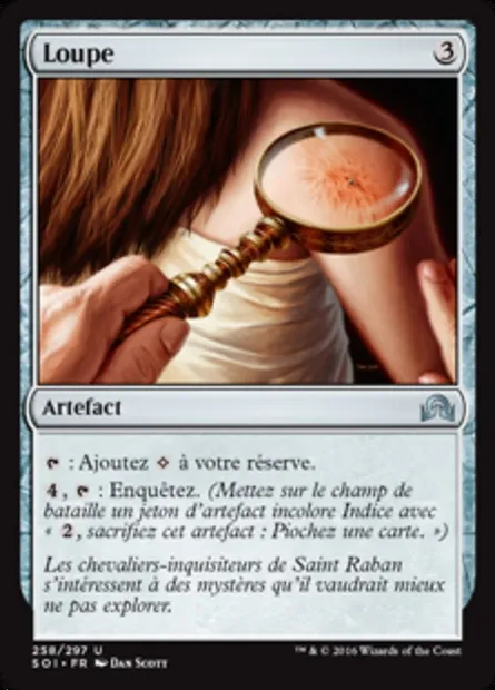 Loupe, carte Magic SOI 258 — extension Ténèbres sur Innistrad