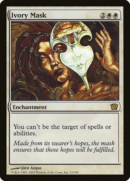 Ivory Mask, Magic card 9ED 23★ — Ninth Edition set