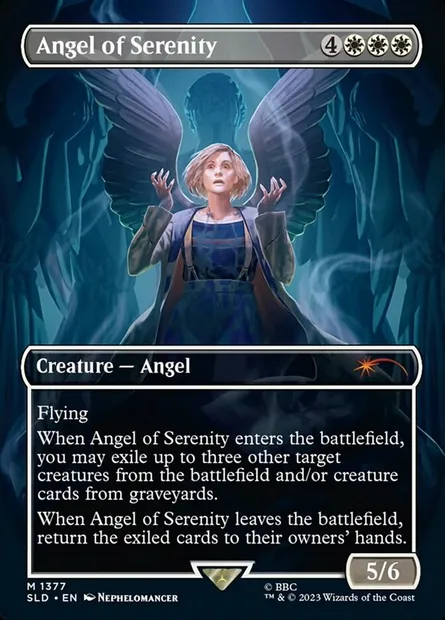 Angel of Serenity, Magic card SLD 1377 — Secret Lair Drop set