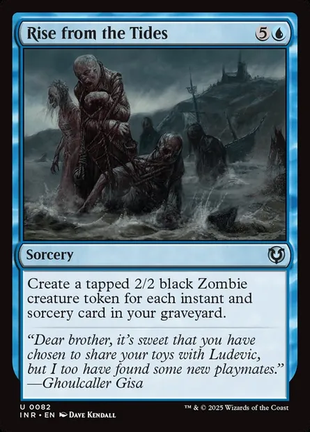 Rise from the Tides, Magic card INR 82 — Innistrad Remastered set