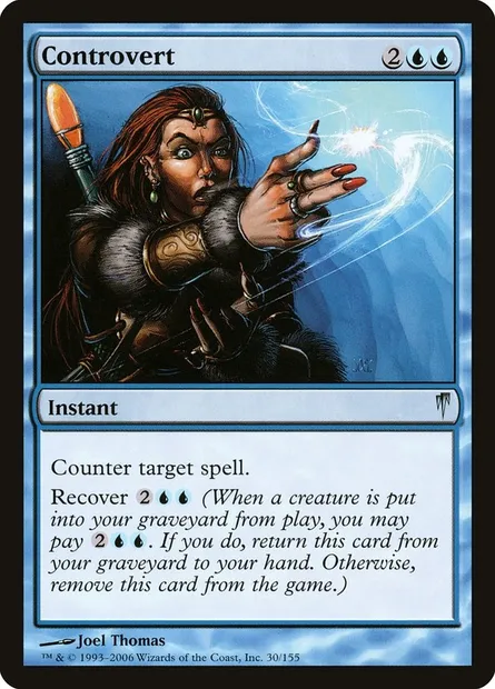 Controvert, Magic card CSP 30 — Coldsnap set