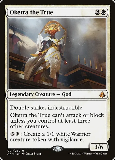 Oketra the True, Magic card AKH 21 — Amonkhet set