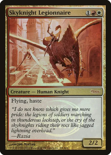 Skyknight Legionnaire, Magic card PAL05 8 — Arena League 2005 set