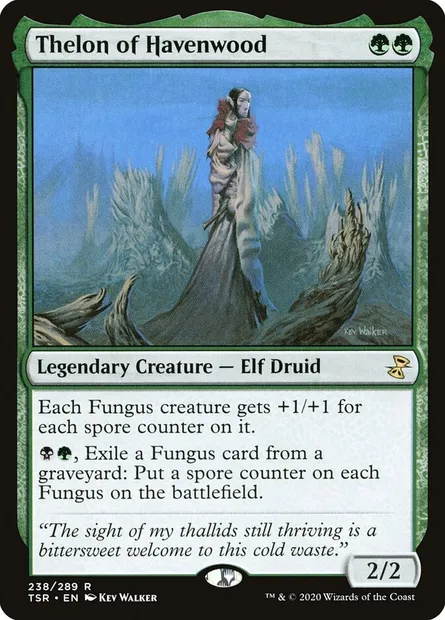 Thelon of Havenwood, Magic card TSR 238 — Time Spiral Remastered set