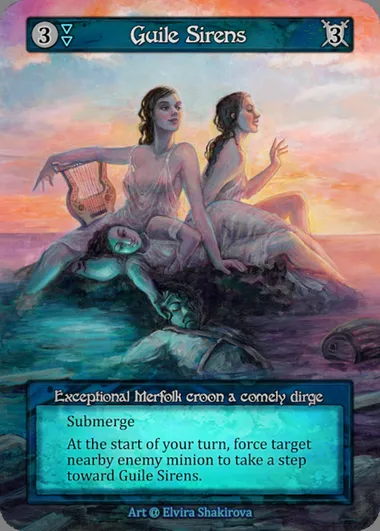 Guile Sirens, carte Sorcery PRO 036 — extension Promotional