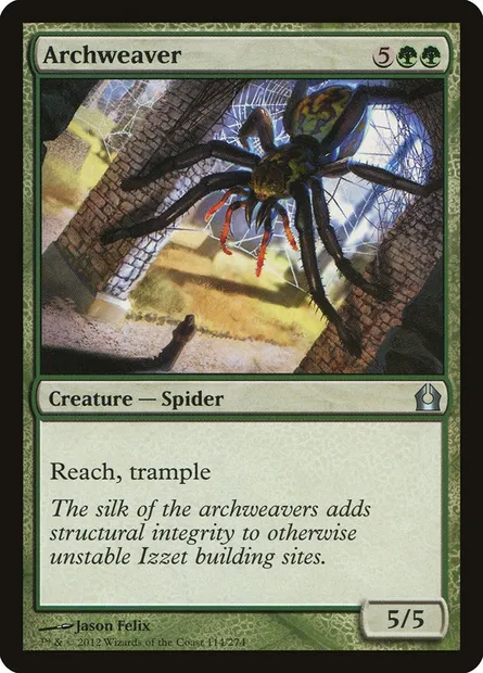 Archweaver, Magic card RTR 114 — Return to Ravnica set