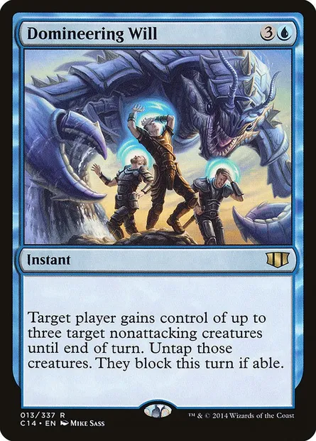 Domineering Will, Magic card C14 13 — Commander 2014 set