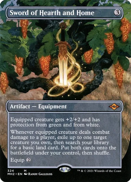 Sword of Hearth and Home, Magic card MH2 324 — Modern Horizons 2 set